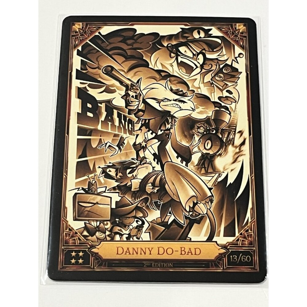 Hazbin Hotel Trading Card 2nd Edition Danny Do Bad Ultra Rare 13/60 MINT